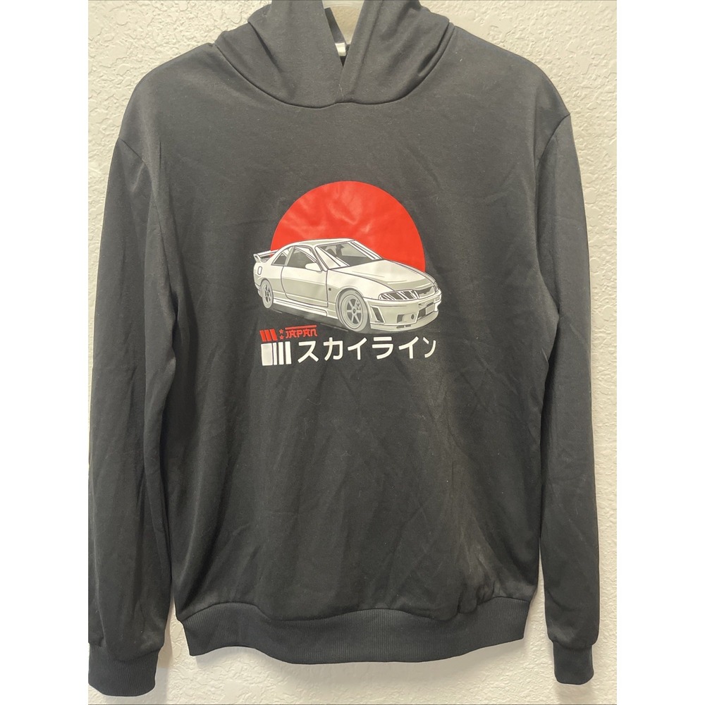 Boys 13-14 Yrs. Pullover Hoodie Japan Race car Graphic